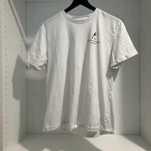 White Logo Short Sleeve T-Shirt - White